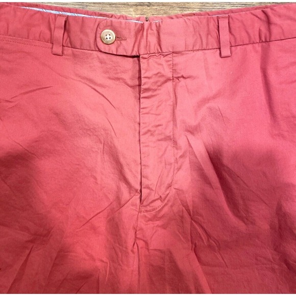 Peter Millar Pink Flat Front Active Casual Chino Golf Shorts‎ Bermuda Men's 32x9 - Picture 3 of 8